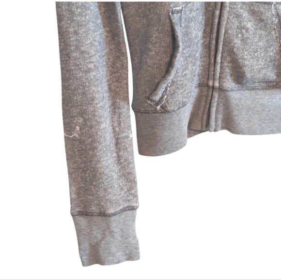 Bluenotes Distressed Zip-Up Lightweight Hoodie | Size M - Picture 2 of 7